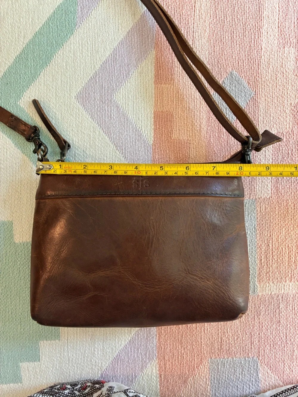 STS Ranchwear Baroness Grace Crossbody Leather Purse